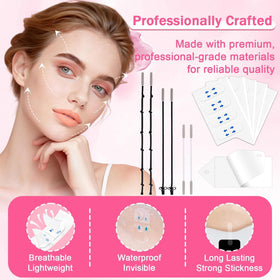 NBF adhesive close-up texture highlighting secure, skin-friendly hold