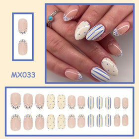 NBNTGH nails on hands in lifestyle shot showing instant salon look benefit