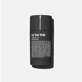 Nécessaire deodorant stick close-up revealing smooth solid texture for easy application