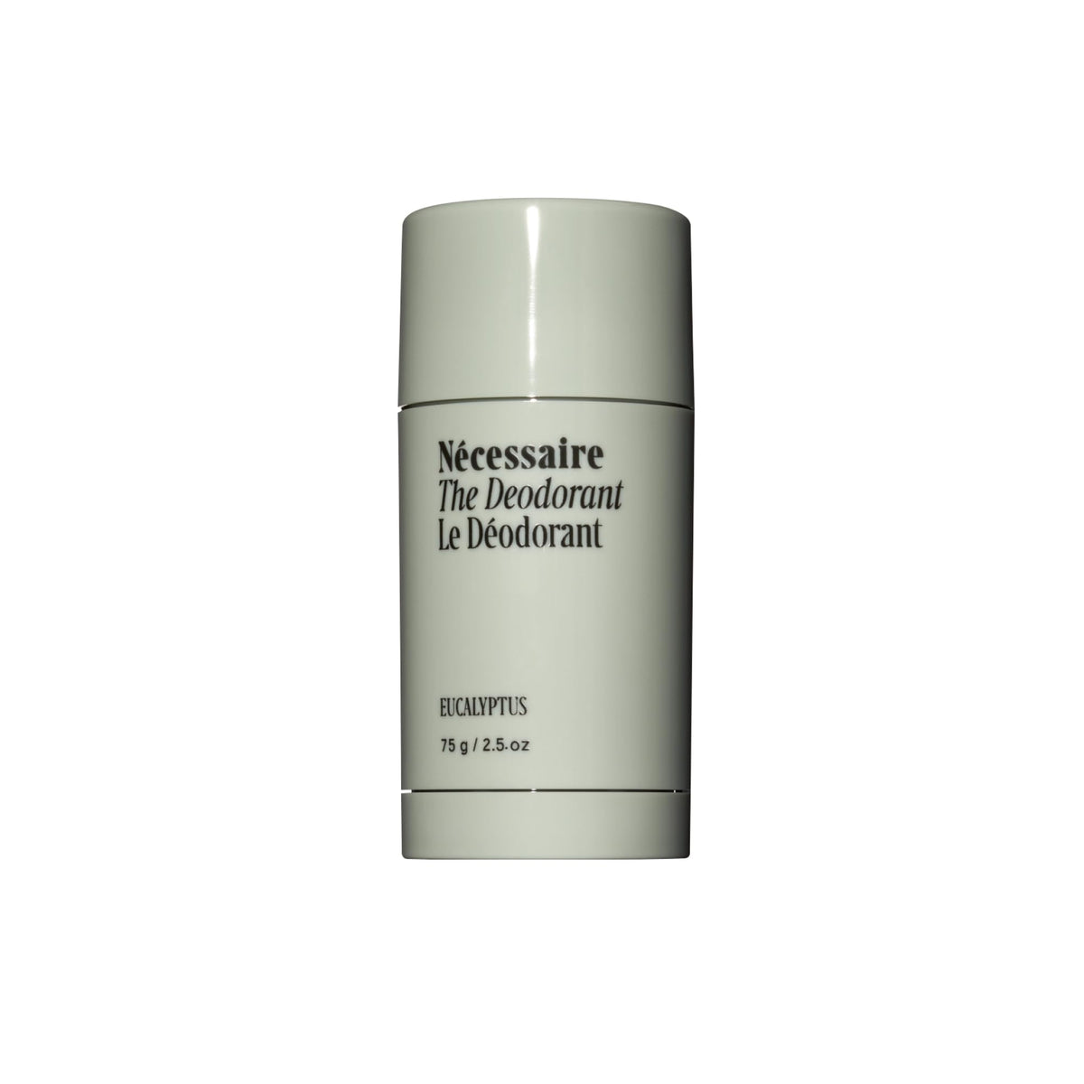 Nécessaire front packaging showing eucalyptus scent and benefits