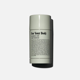 Nécessaire deodorant stick texture close-up for smooth application