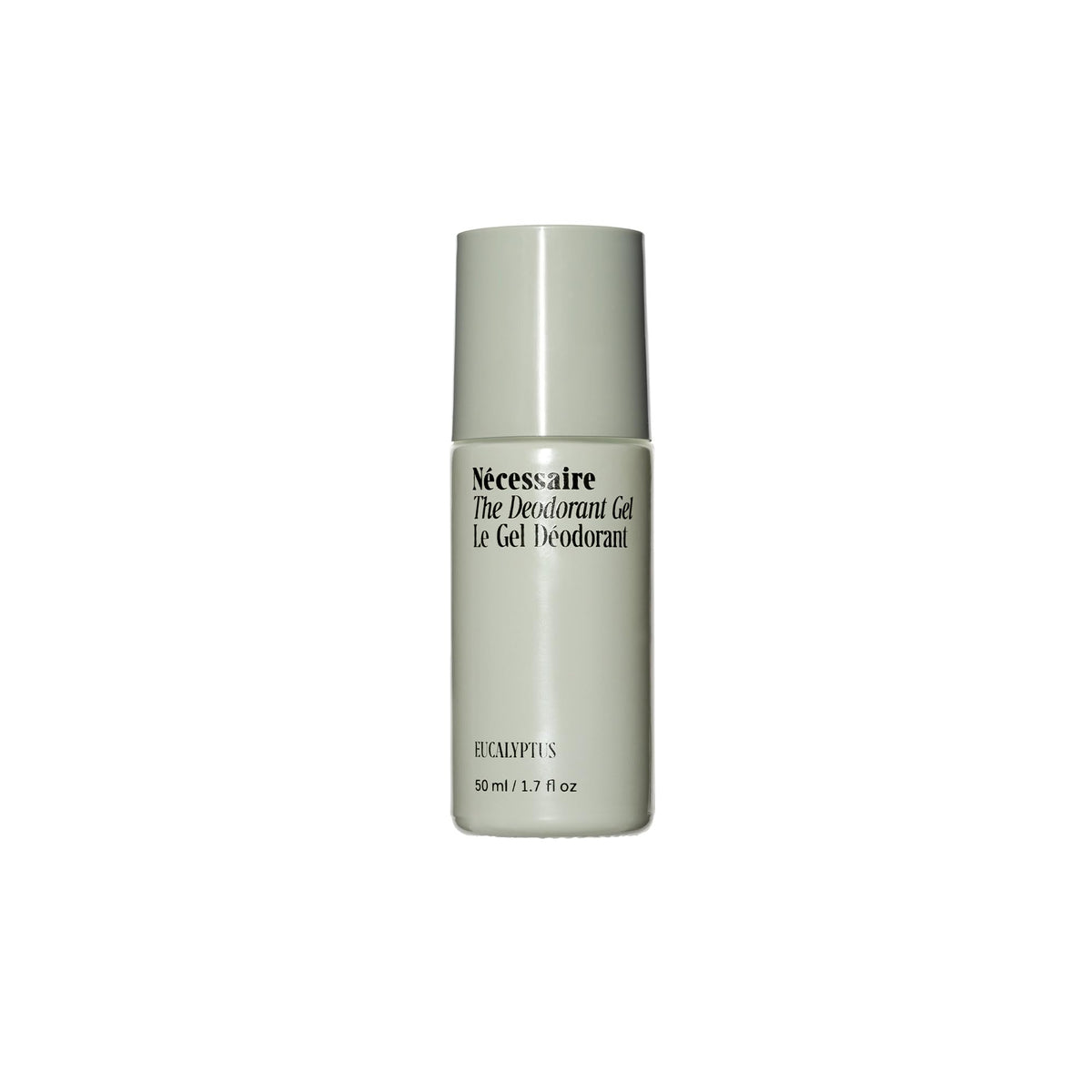 Nécessaire front packaging showing clean gel tube and benefits