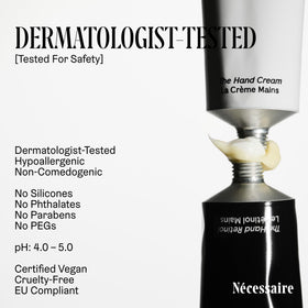 Nécessaire hand retinol cuticle detail showing softer cuticles after use