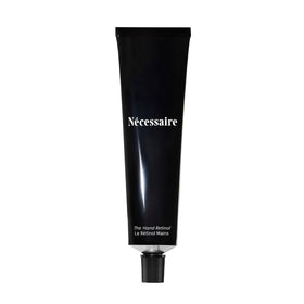 Nécessaire hand retinol front tube showing product label and size