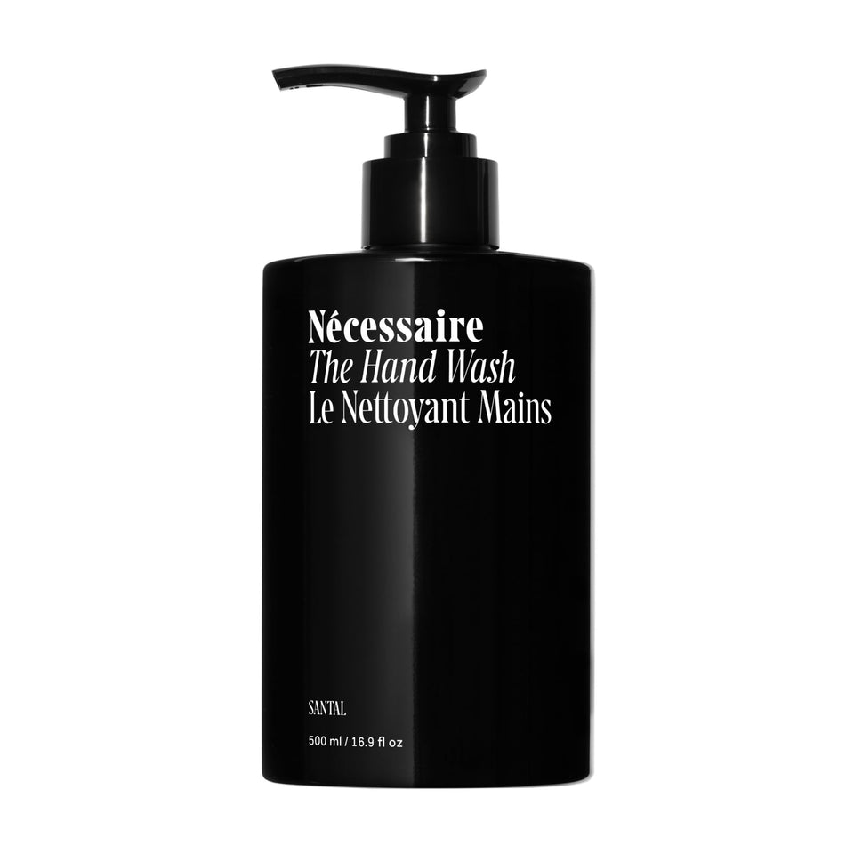 Nécessaire front bottle view showing sleek packaging and scent