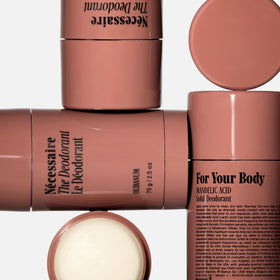 Nécessaire close-up swatch texture showing smooth glide and skin-friendly formula