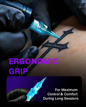 Neebol ergonomic cartridge grip detail reducing hand fatigue