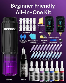 Neebol sterile cartridge needles individually packed for safe hygiene
