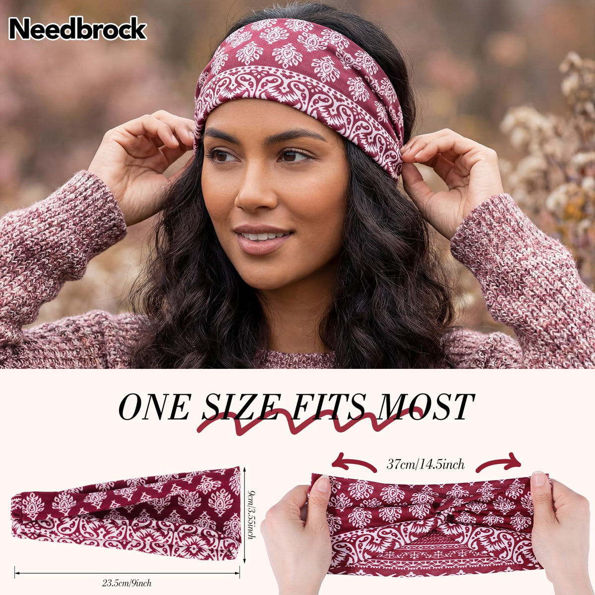 Needbrock close-up of knotted center and seam detail, highlighting durable construction and aesthetic appeal