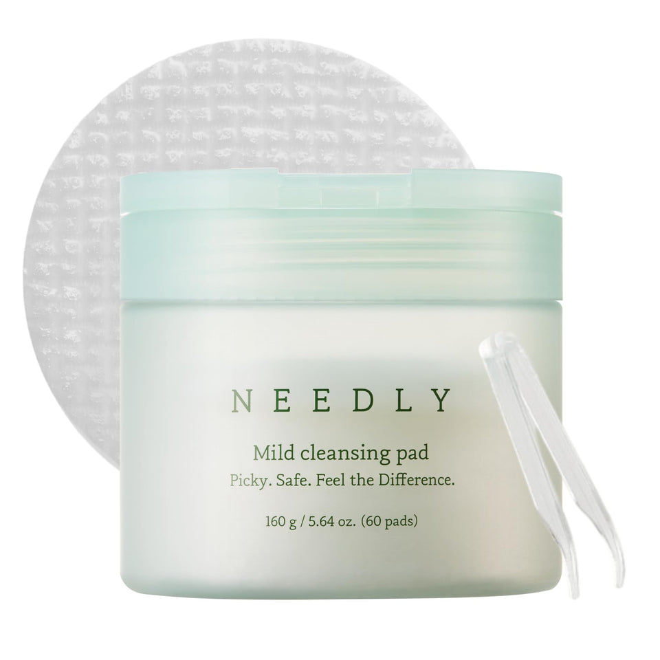 NEEDLY front packaging showing product count and benefits