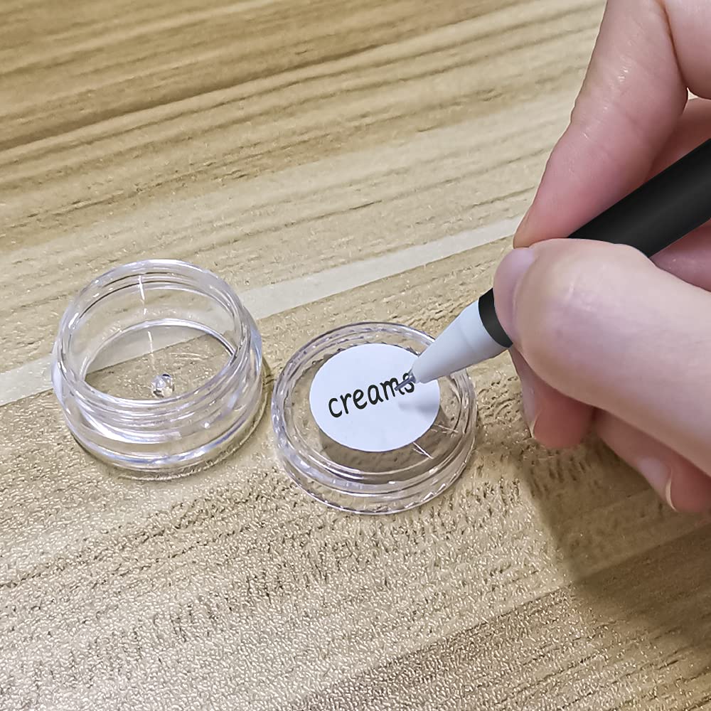 NEEMORE jar beside coin for scale showing compact travel-friendly size