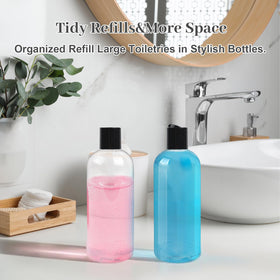 Neendohome clear bottle showing liquid level visibility for quick content checks