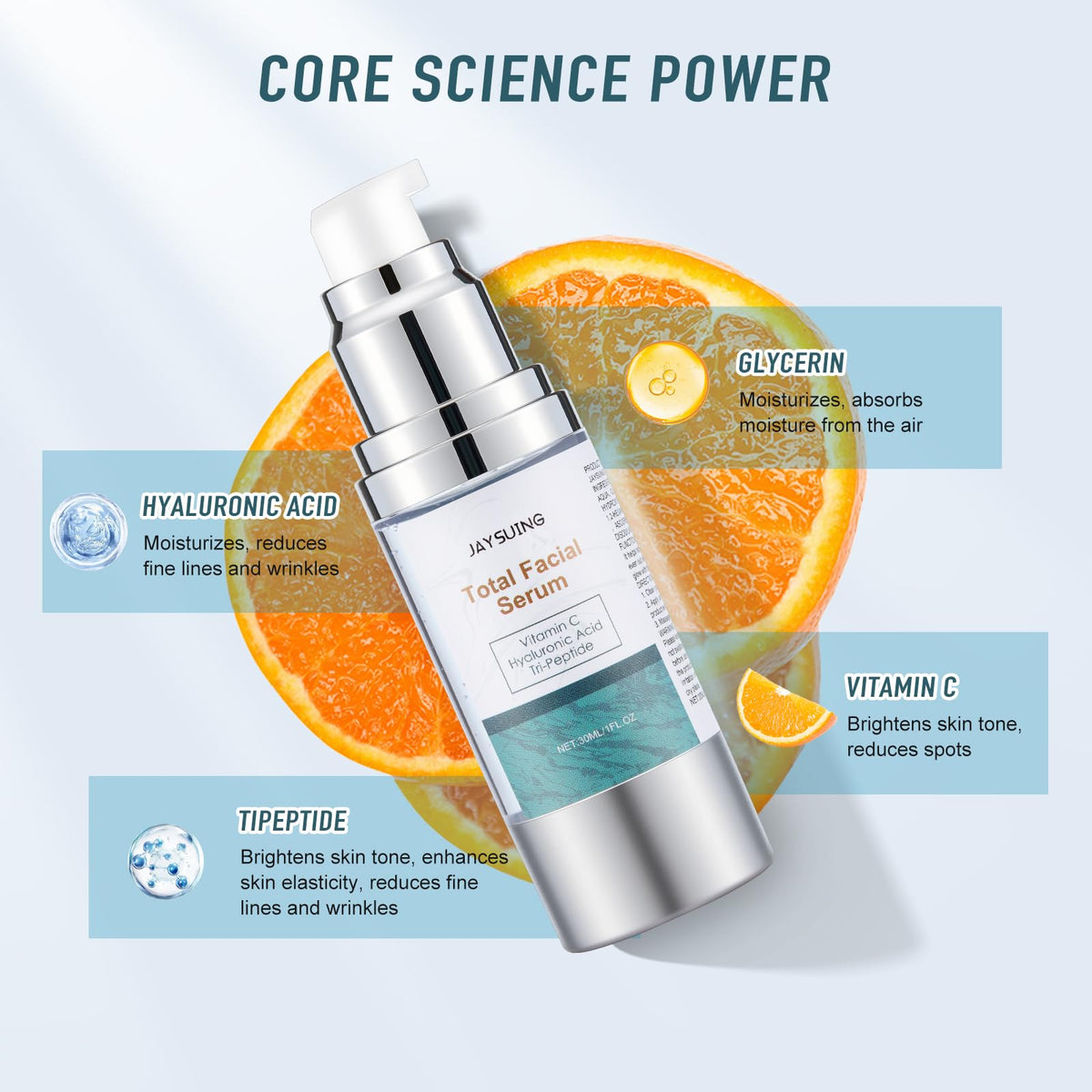 NEIOM close-up of serum texture highlighting lightweight hydration and fast absorption