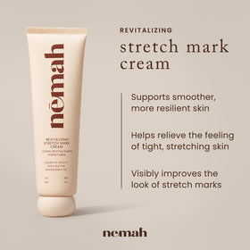 Nemah cream texture close-up demonstrating fast-absorbing, non-greasy hydration