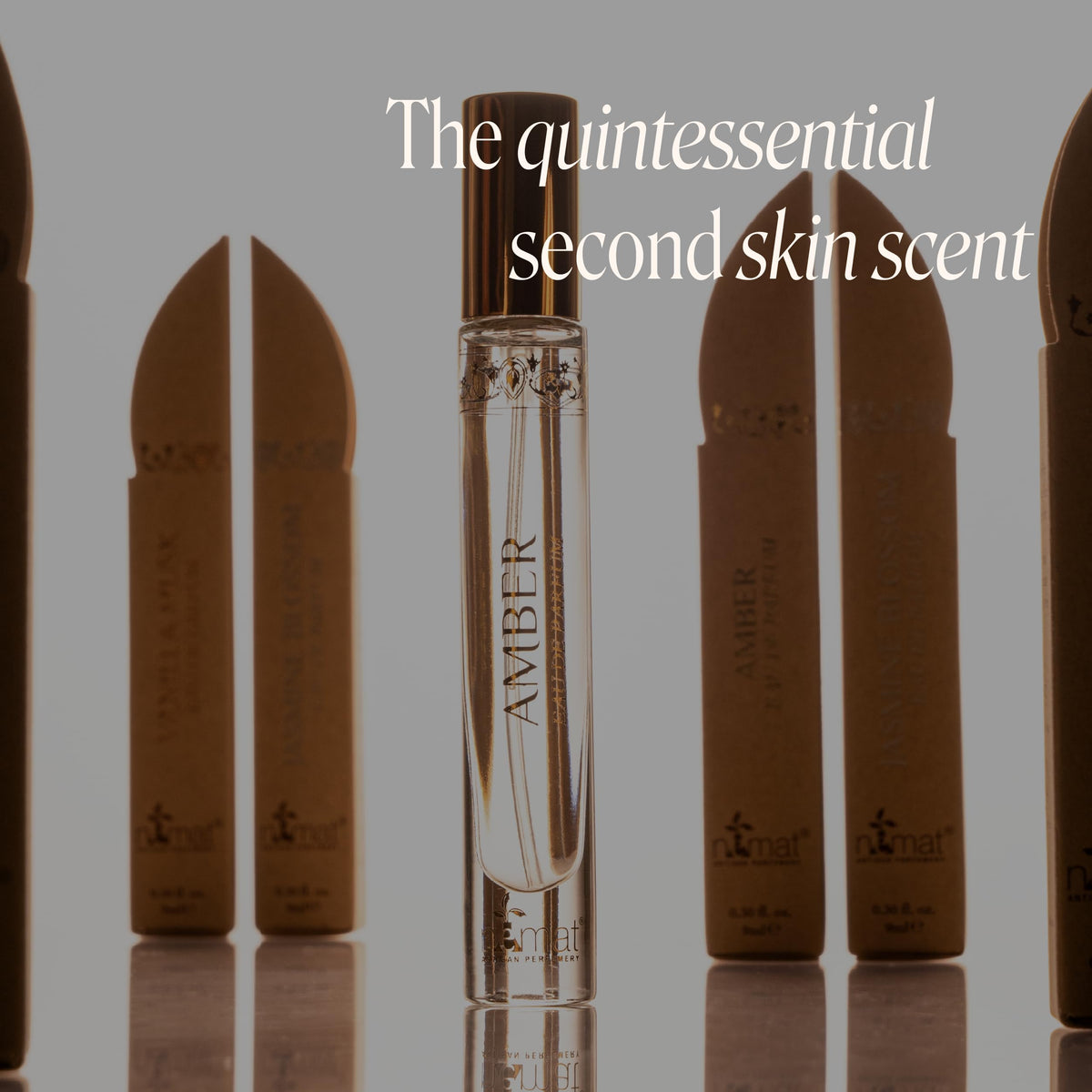 Nemat International amber atomizer detail for precise, even application