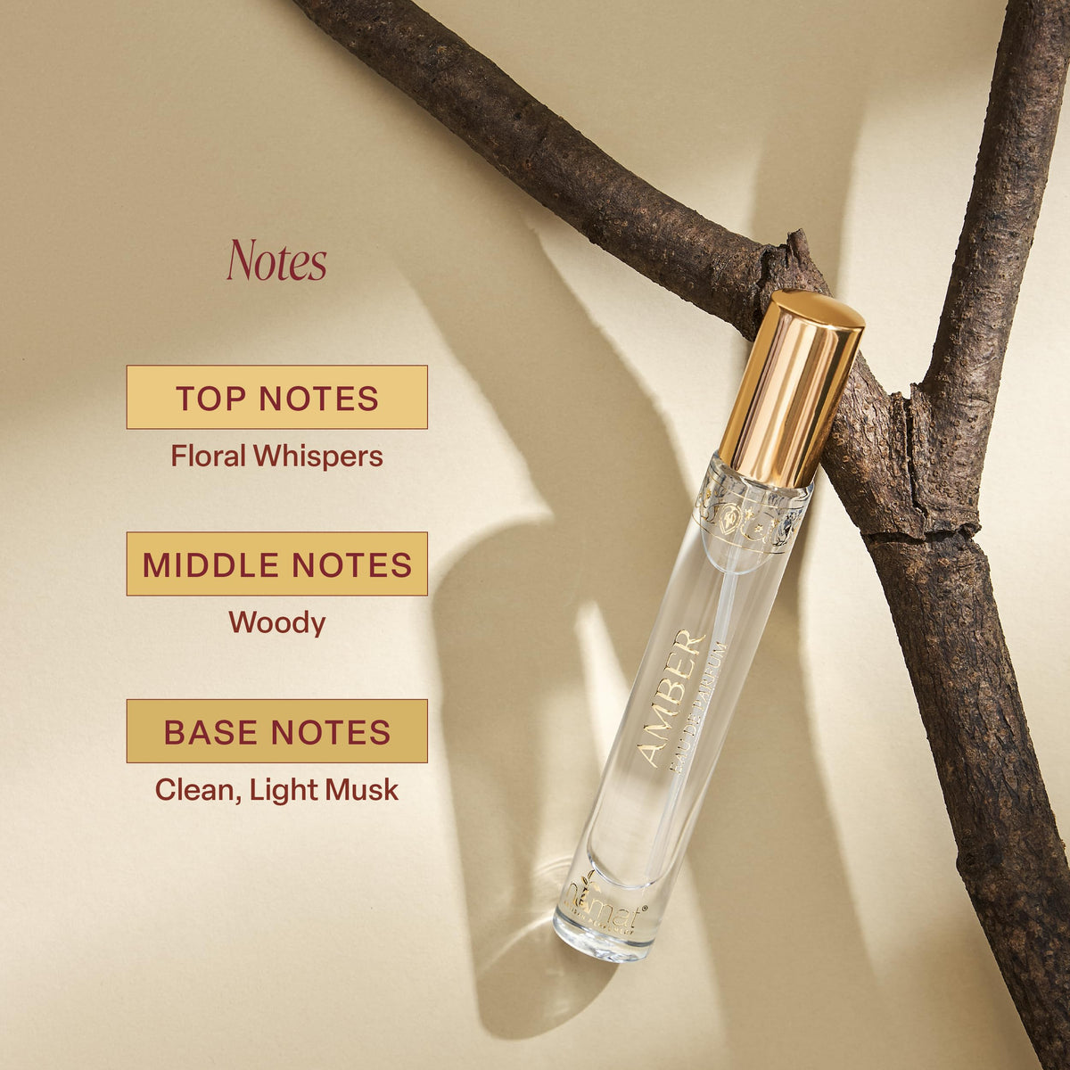Nemat International amber mist applied to wrist for long lasting scent