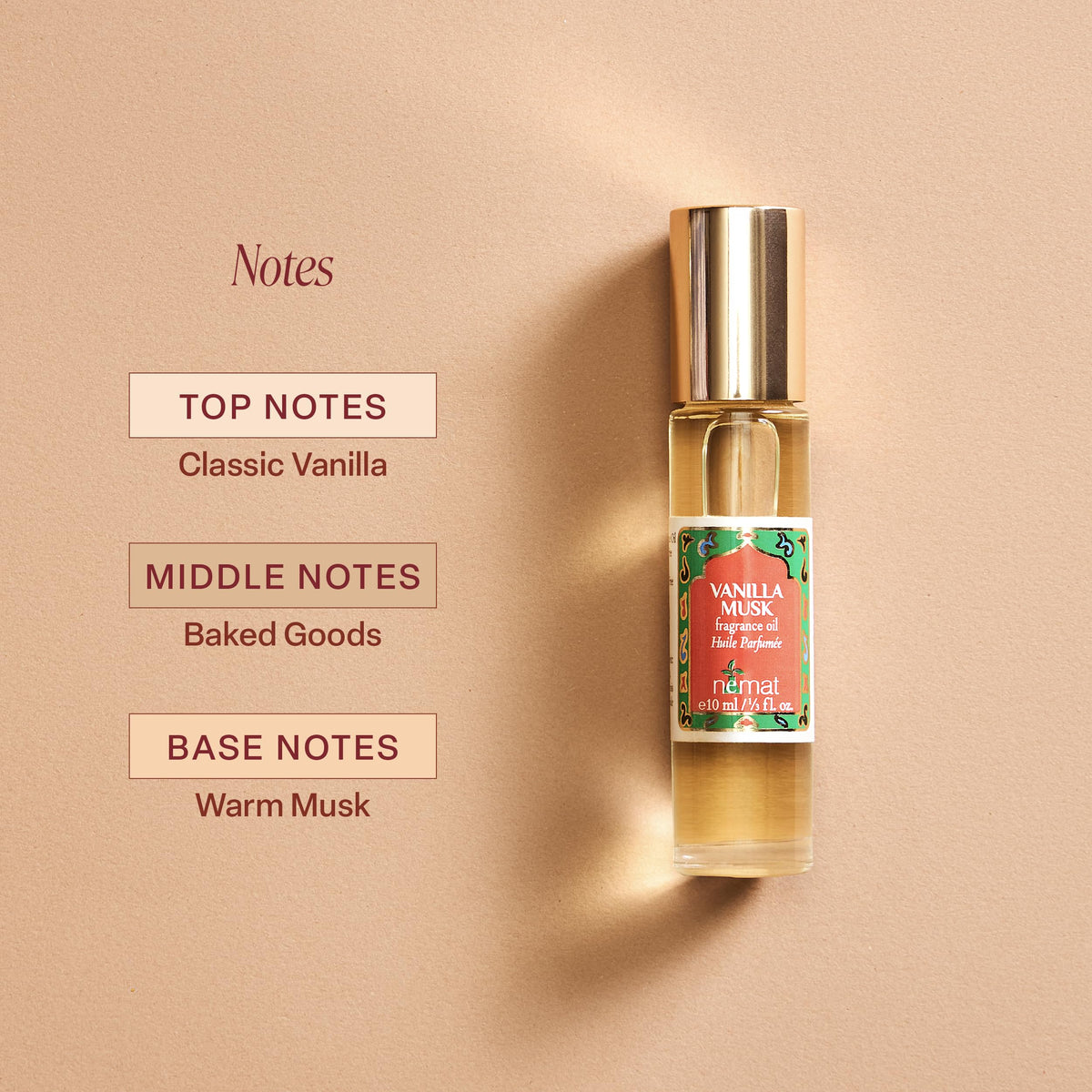 Nemat oil texture close-up showing rich, long-lasting formula