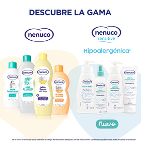 Nenuco bottle on nursery dresser depicting family-friendly scent and comforting atmosphere benefit