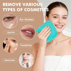 NEOACT wet cloth removing makeup using only water effectively