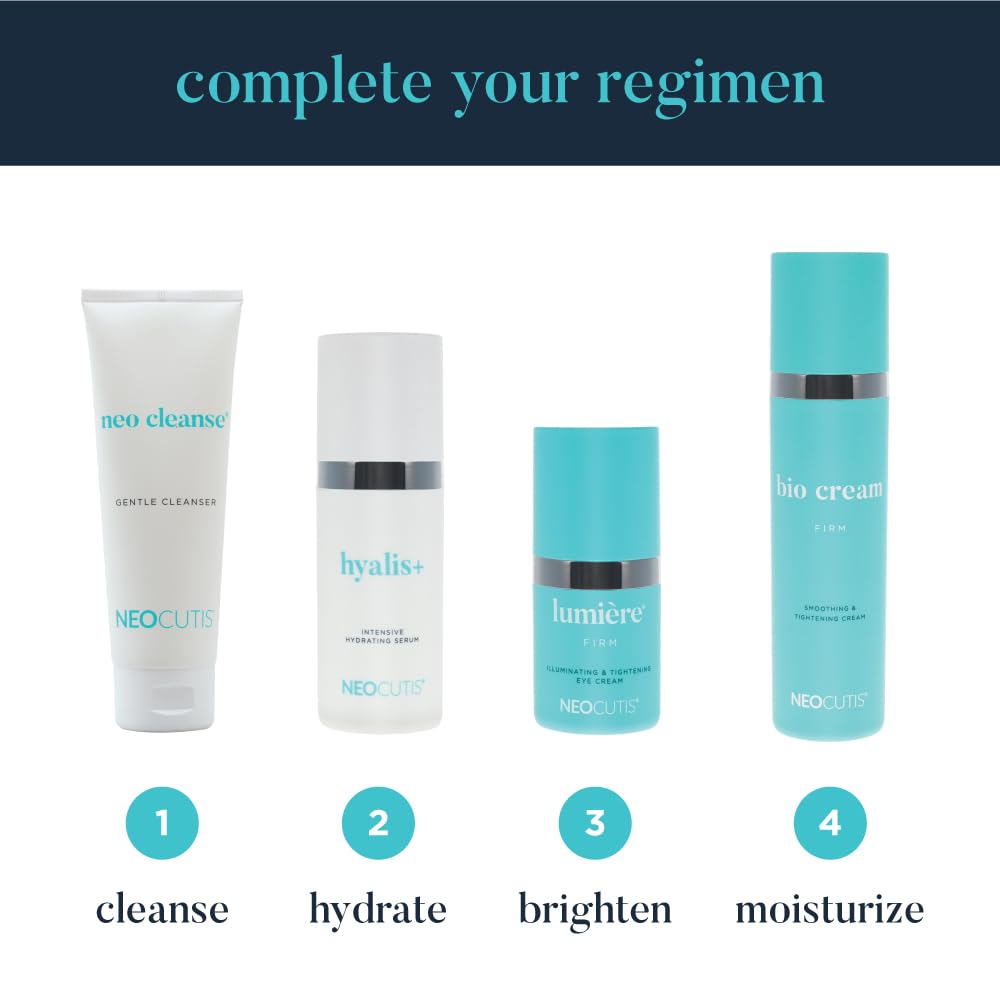 NEOCUTIS in a toiletry bag showing portability for on-the-go skincare benefit