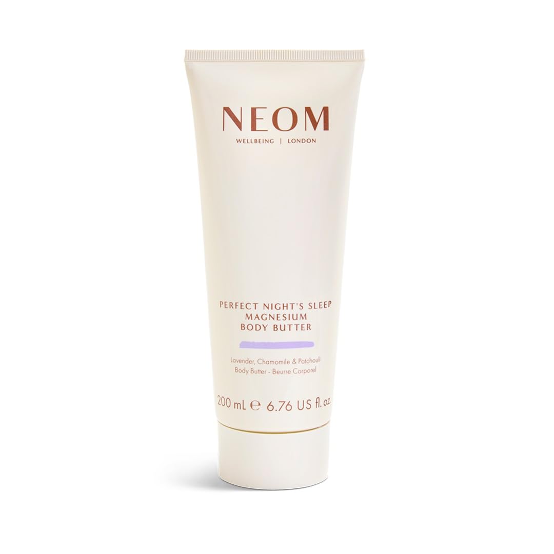 Neom front jar image showing Magnesium Body Butter for calming sleep