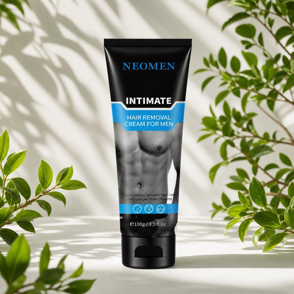 NEOMEN 3.5 oz tube size comparison for travel-friendly grooming