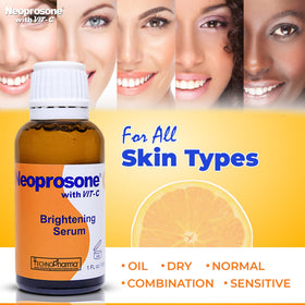 Neoprosone applied during nighttime routine showing calming skin nourishment