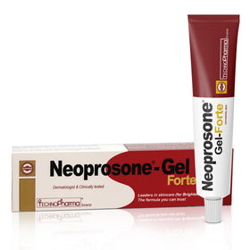Neoprosone front packaging showing compact 30 ml bottle and clear branding for easy identification and trust