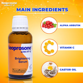 Neoprosone texture drop close-up showing lightweight serum for fast absorption