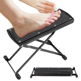 neotidy front view of pedicure foot rest showing stable support and portability