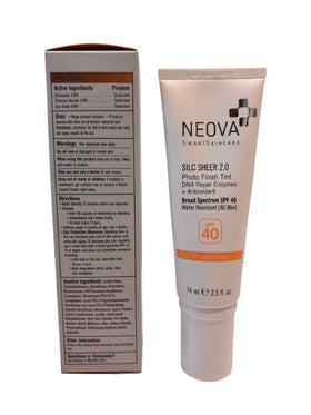 NEOVA Silc Sheer size comparison beside common item showing travel convenience