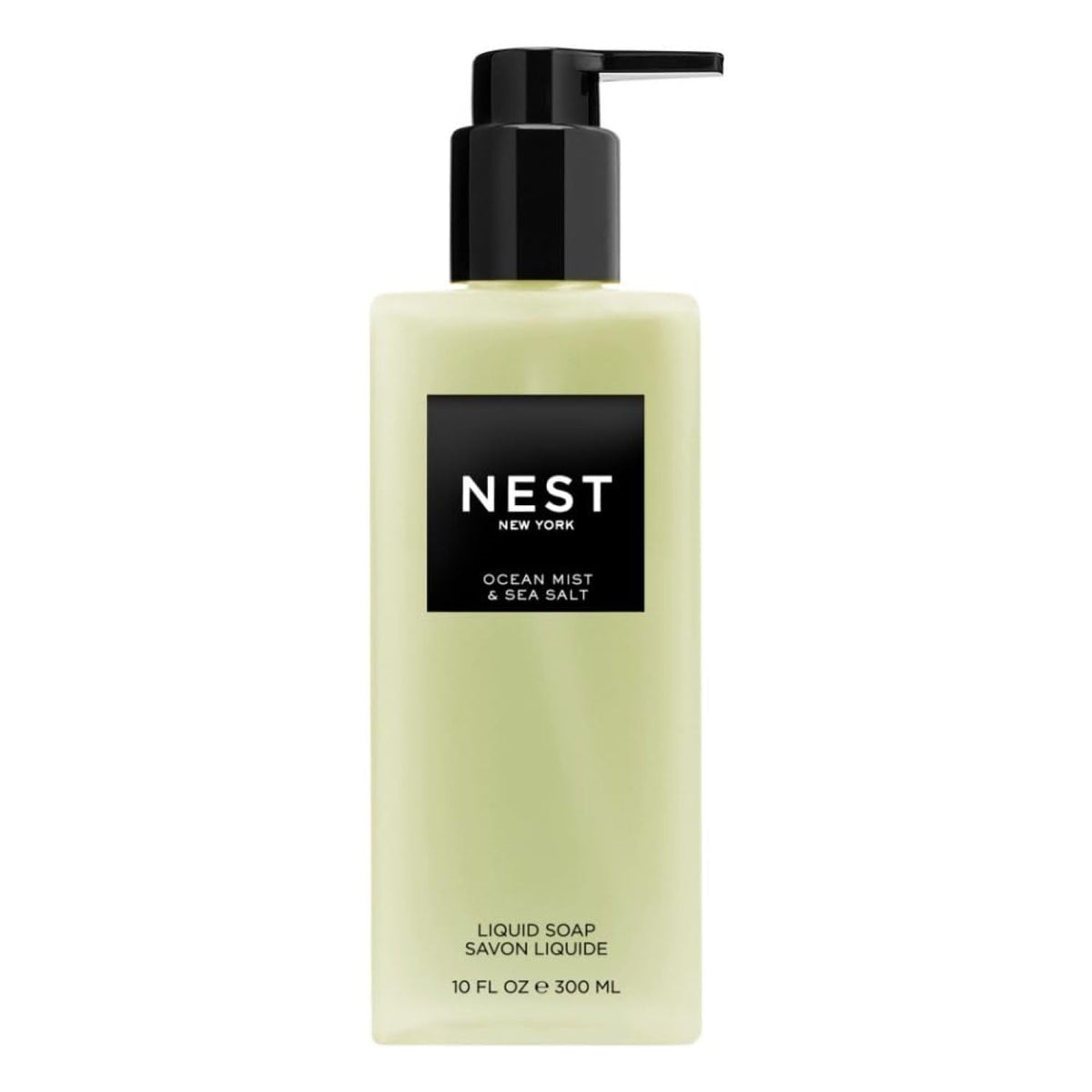 NEST New York front bottle showing elegant packaging and beachy scent benefit