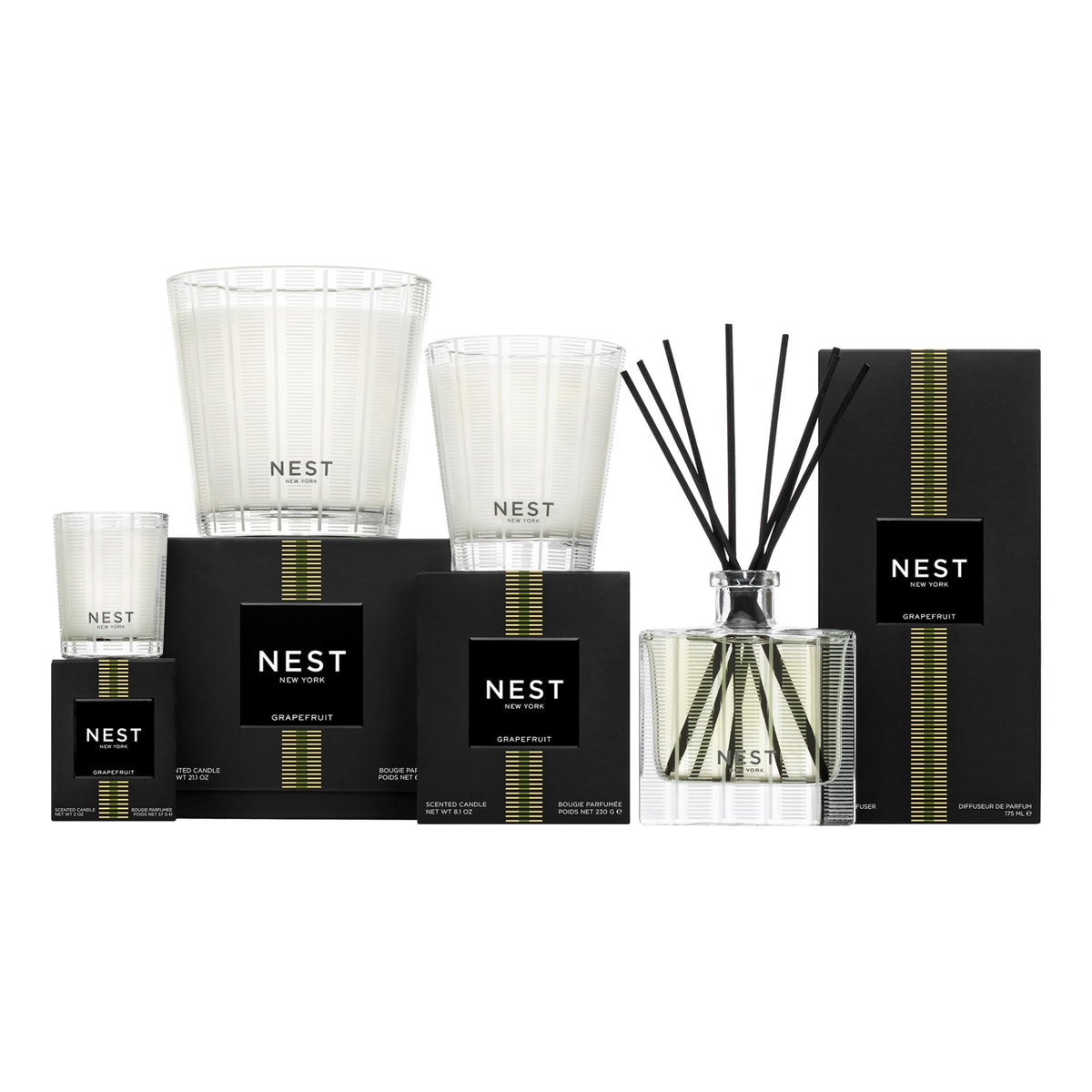 NEST New York closeup of ingredients list and plant extracts signaling nourishing formulation