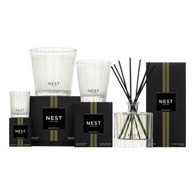 NEST New York closeup of ingredients list and plant extracts signaling nourishing formulation