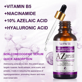 Netwik dropper dispensing silky serum texture and fast absorbing hydration benefit