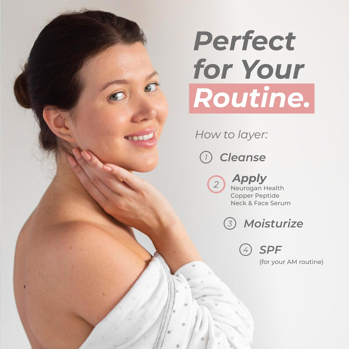 Neurogan serum texture drop demonstrating lightweight hydration