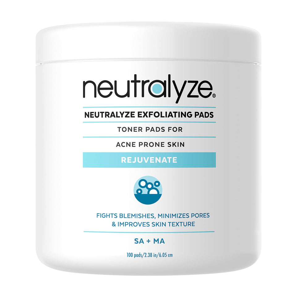 Neutralyze front packaging showing pads and product benefits