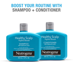 Neutrogena smooth hair after rinse, shows softer, manageable strands