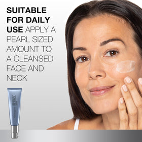 Neutrogena applied during an evening routine illustrating simple nightly use