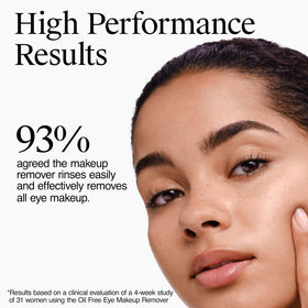 Neutrogena soaked cotton pad demonstrating easy makeup pickup and gentle removal