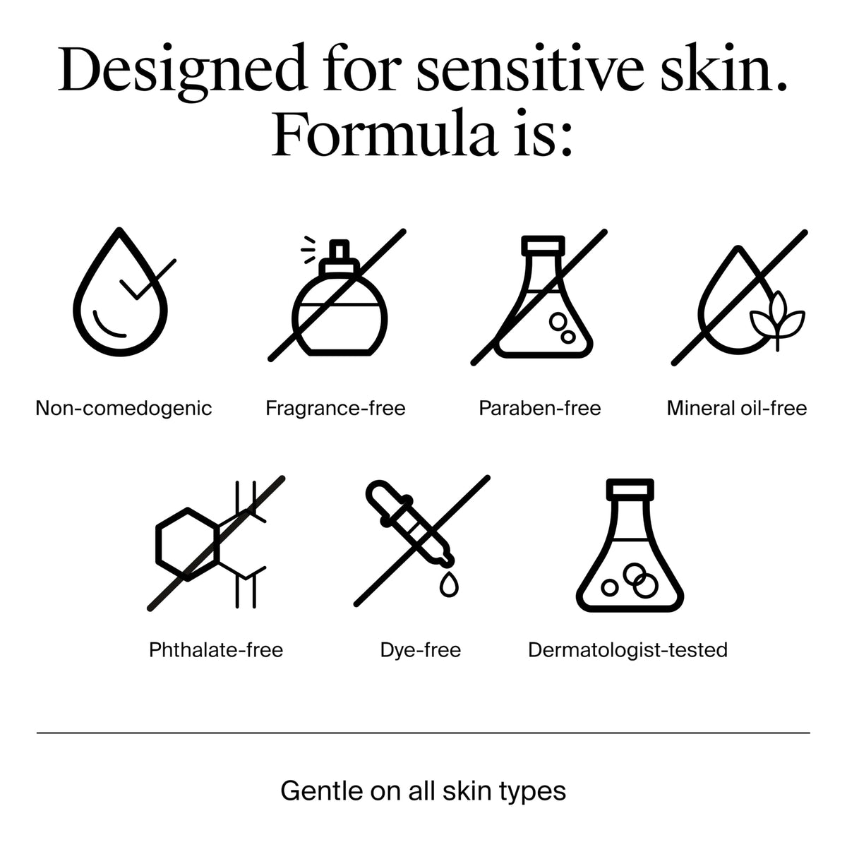 Neutrogena applying lotion on face demonstrating gentle coverage and protection benefit