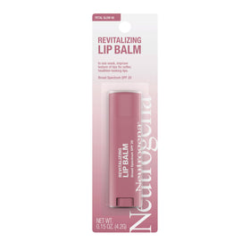 Neutrogena application on lips close-up showing subtle tint and softer look