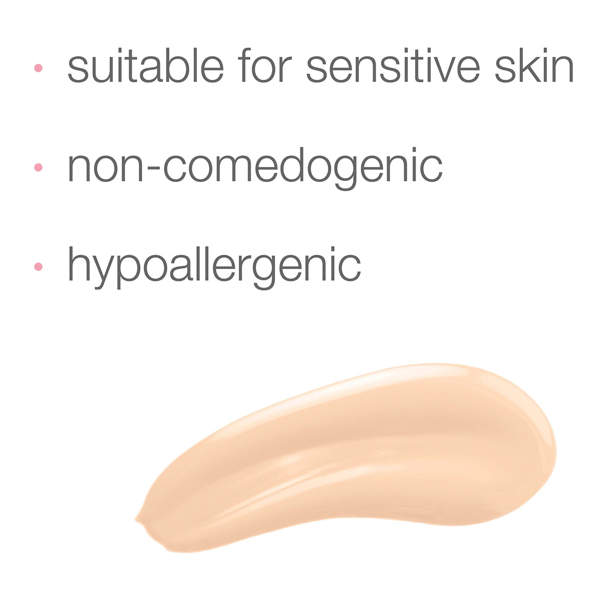 Neutrogena foundation being blended with a sponge demonstrating buildable coverage application