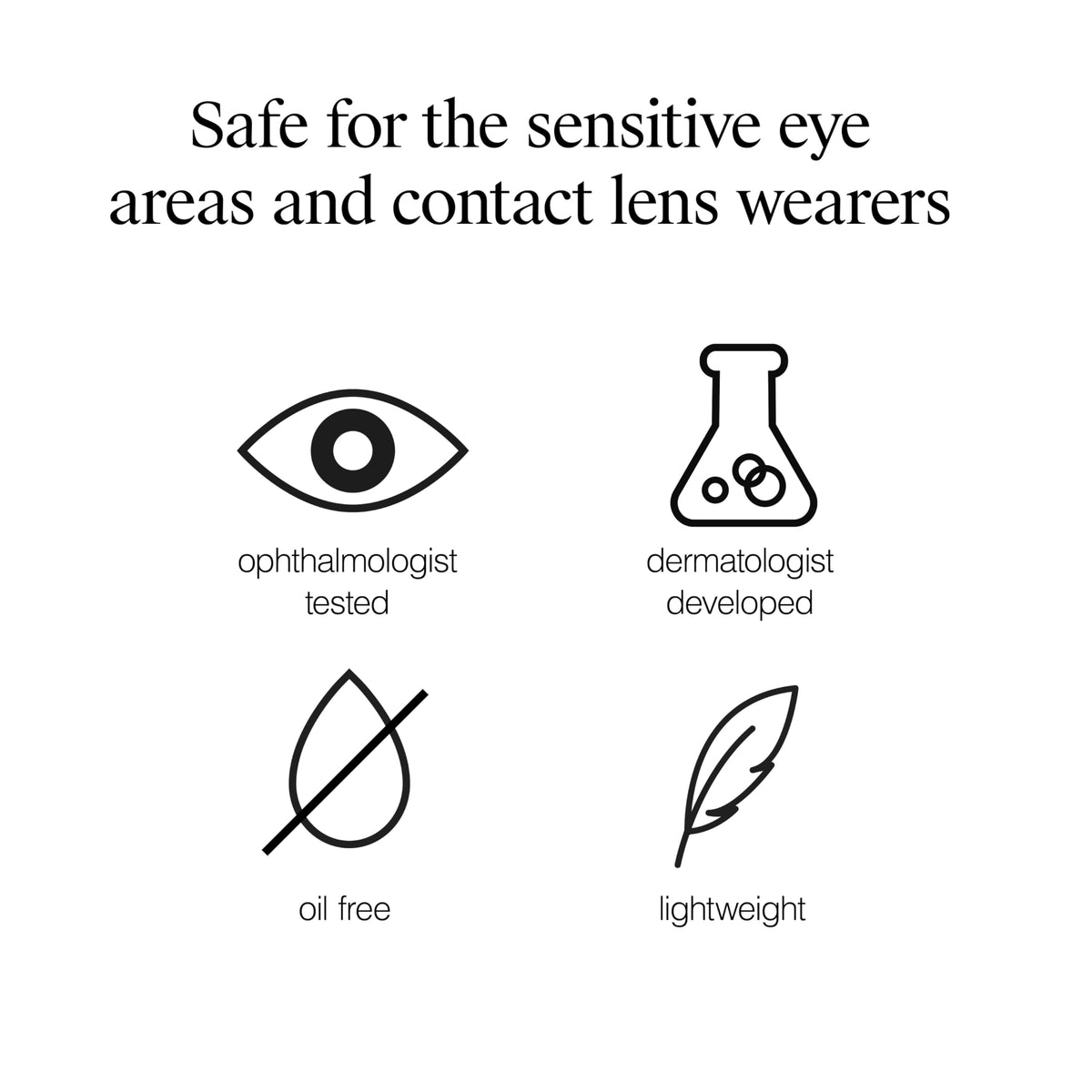 Neutrogena applying remover with cotton pad on closed eye to avoid tugging