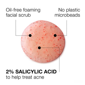 Neutrogena applied to face with fingertips showing easy daily use benefit