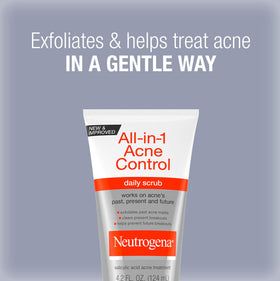 Neutrogena back label displaying ingredients and clear usage directions