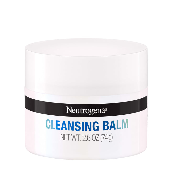 Neutrogena front packaging showing compact balm and benefit of easy removal