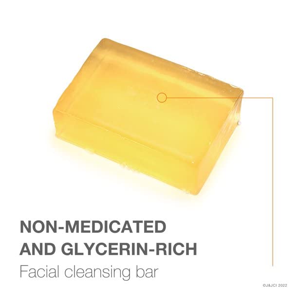 Neutrogena bar in hand showing compact 3.5 oz size for easy portability