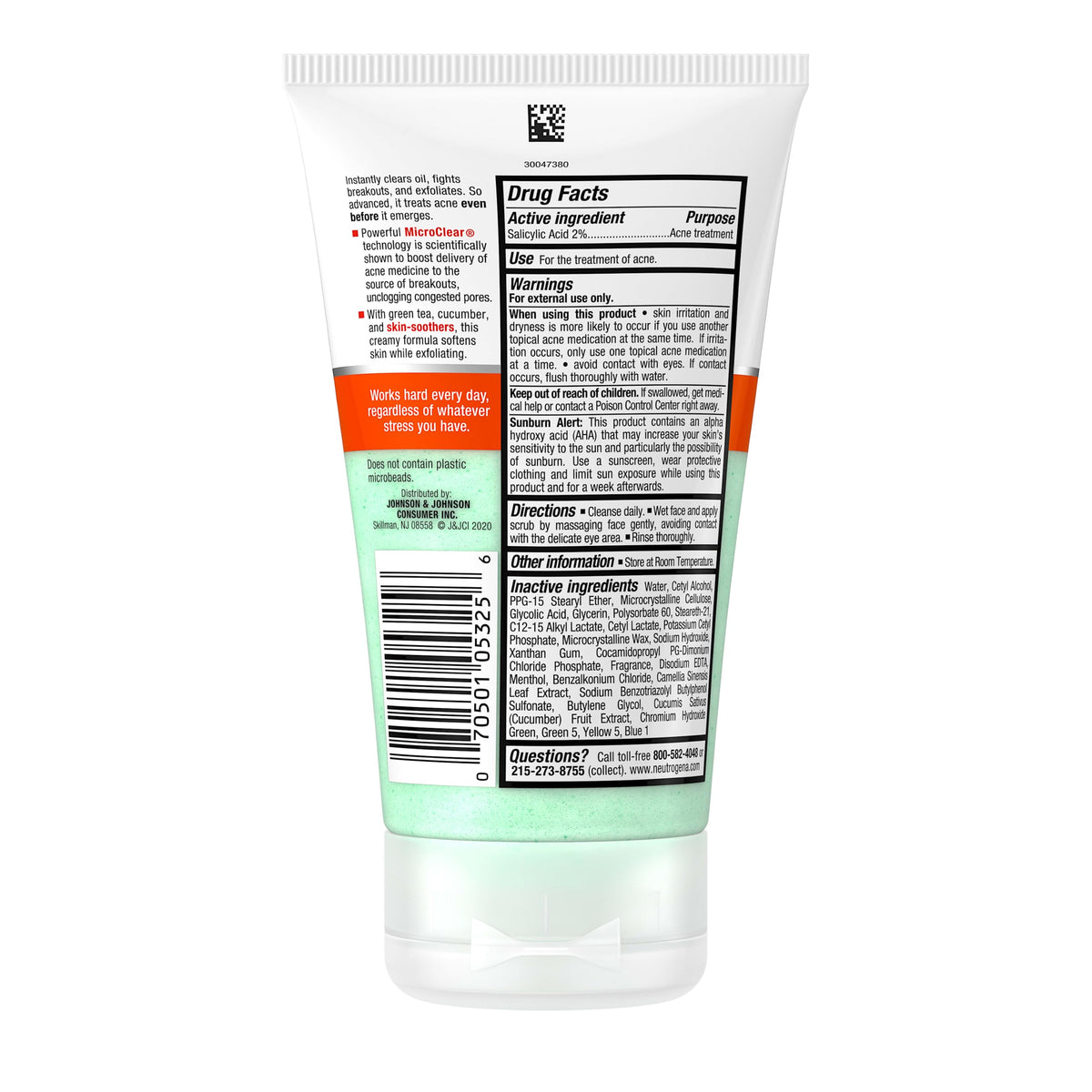Neutrogena on bathroom shelf lifestyle shot promoting routine-friendly use