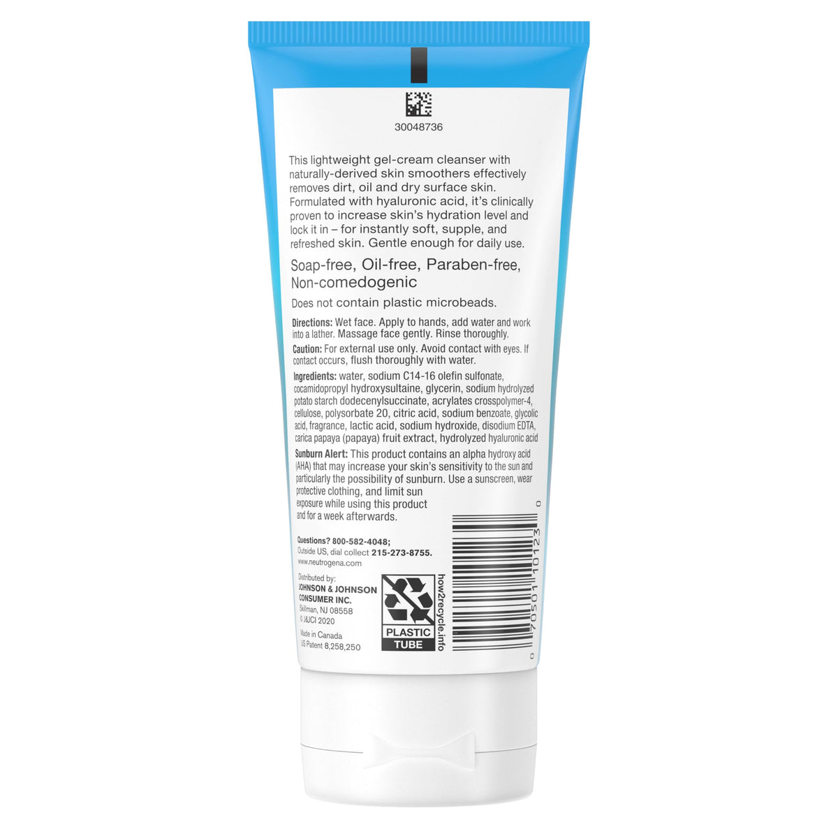 Neutrogena tube on bathroom shelf in routine setting adding hydration benefit
